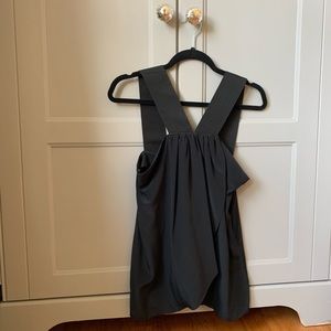 Rachel Zoe 100% Silk Black Top 4